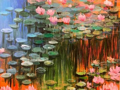 Yurindo Gallery Special Event "Monet Autumn Water Lilies"