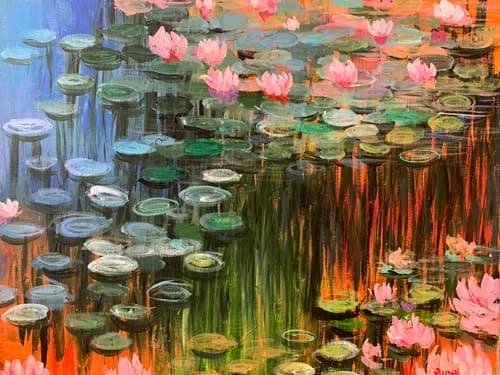 Yurindo Gallery Special Event "Monet Autumn Water Lilies"