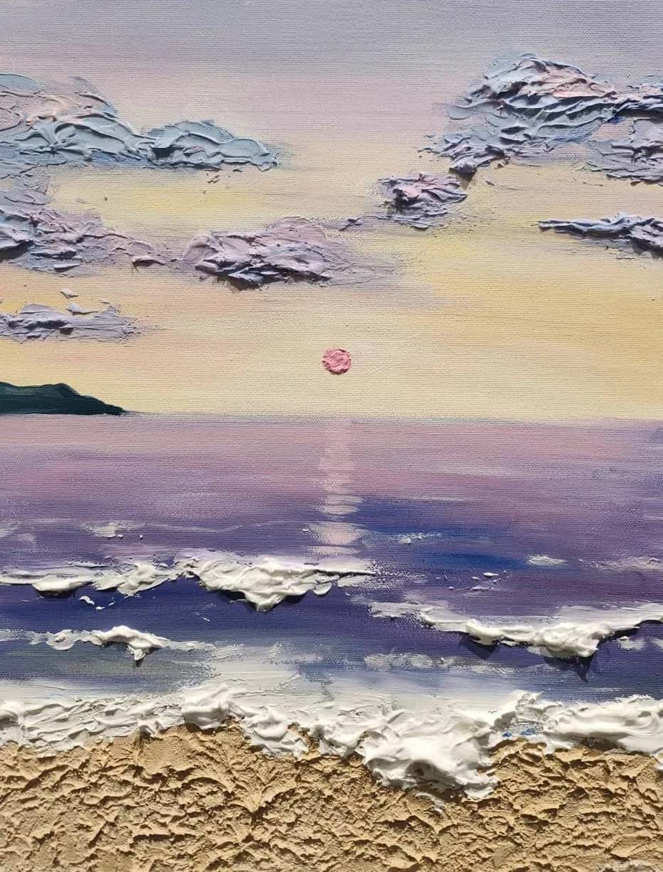 Texture Pastel Sunset