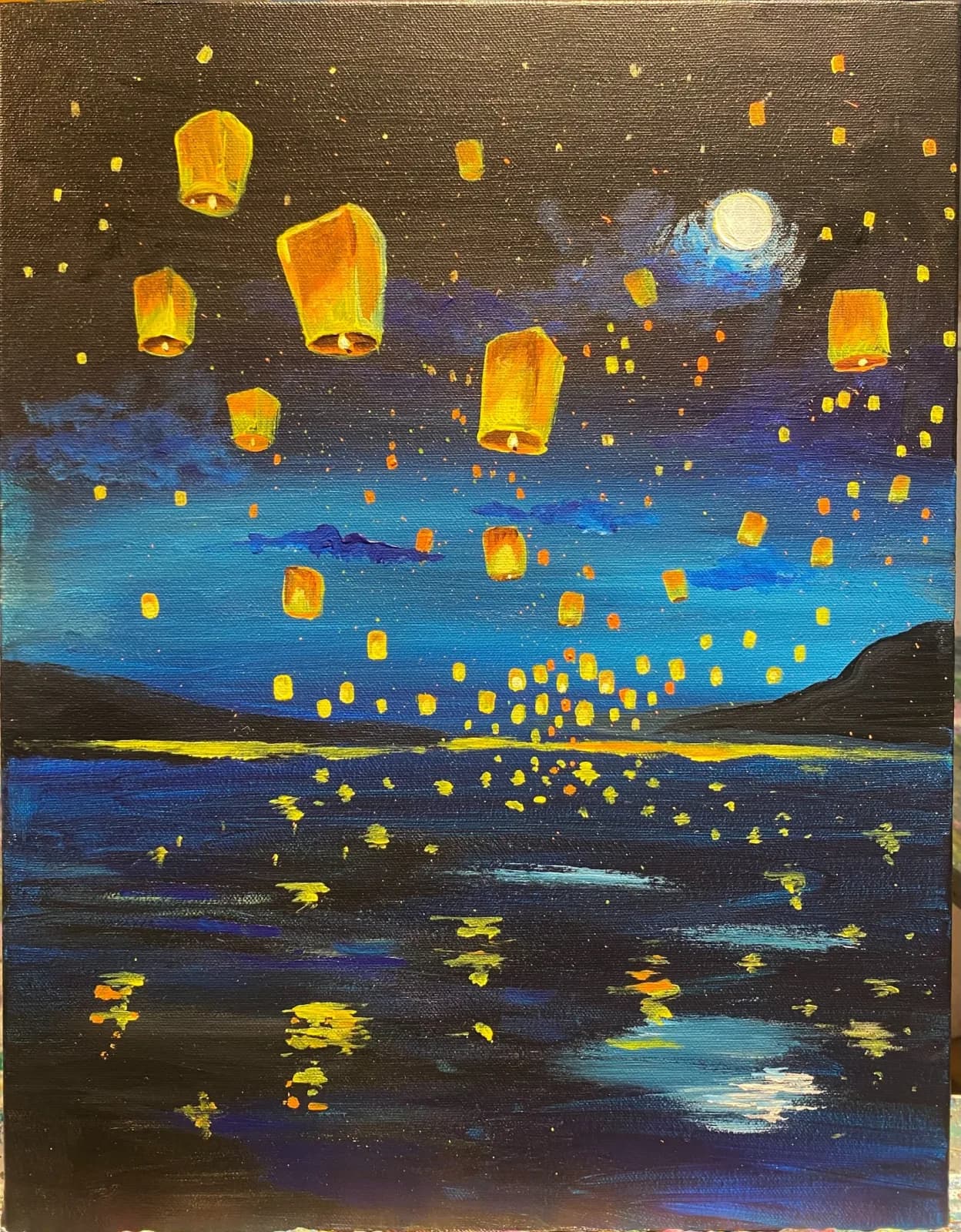 Lanterns in the Sky