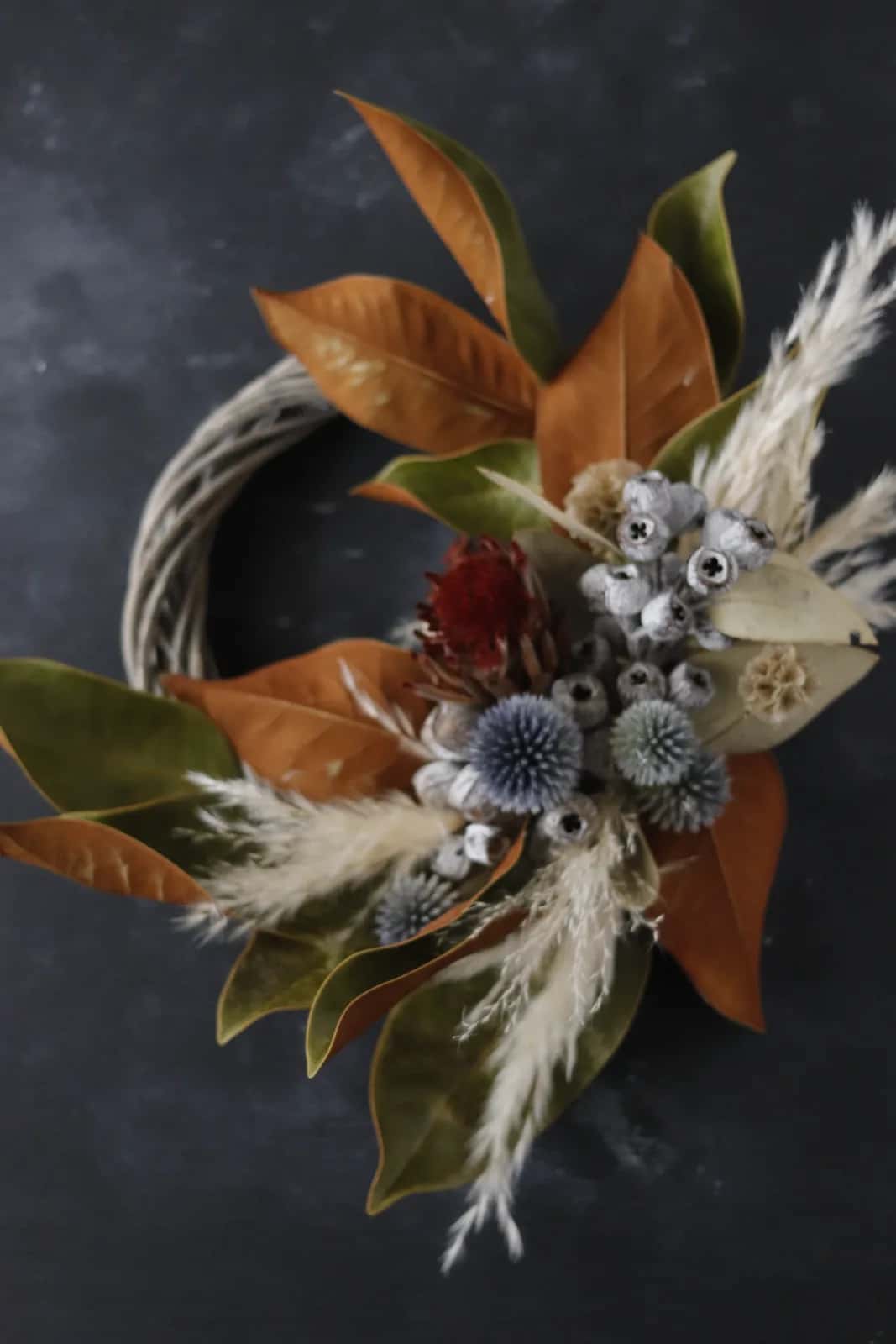 Flower Arrangement: Magnolia and Native Flower Swag