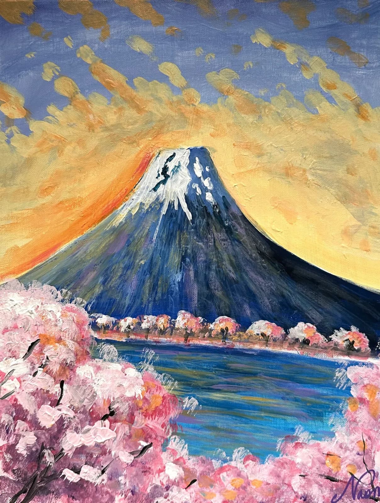 Fuji in Spring