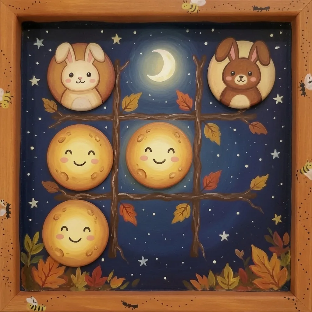 Kids: Tic Tac Toe Game Design & Creation Autumn