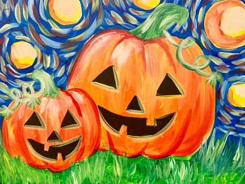 Parent & Child: Halloween Pumpkins