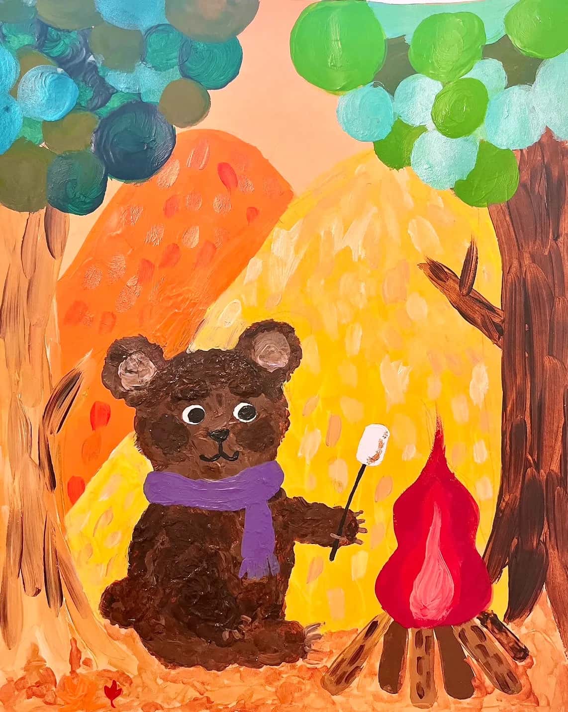 Kids: Camping Bear