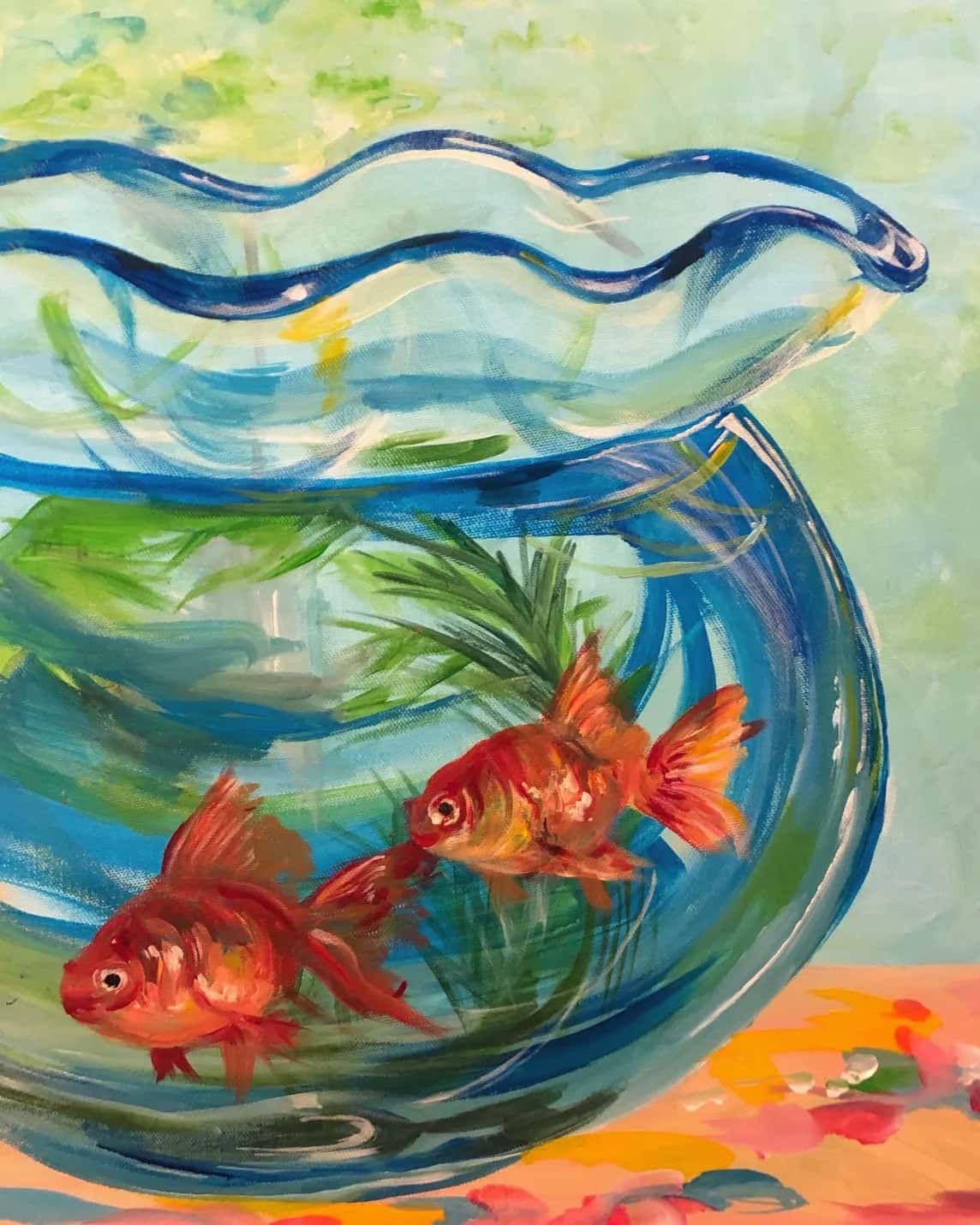 Goldfish in Bowl