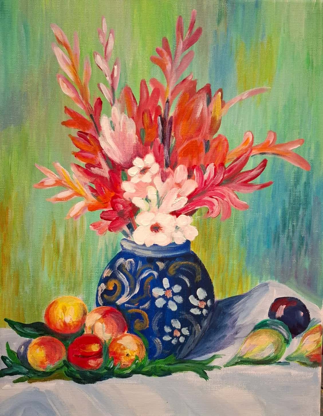 Renoir- Still Life Flowers and Fruit